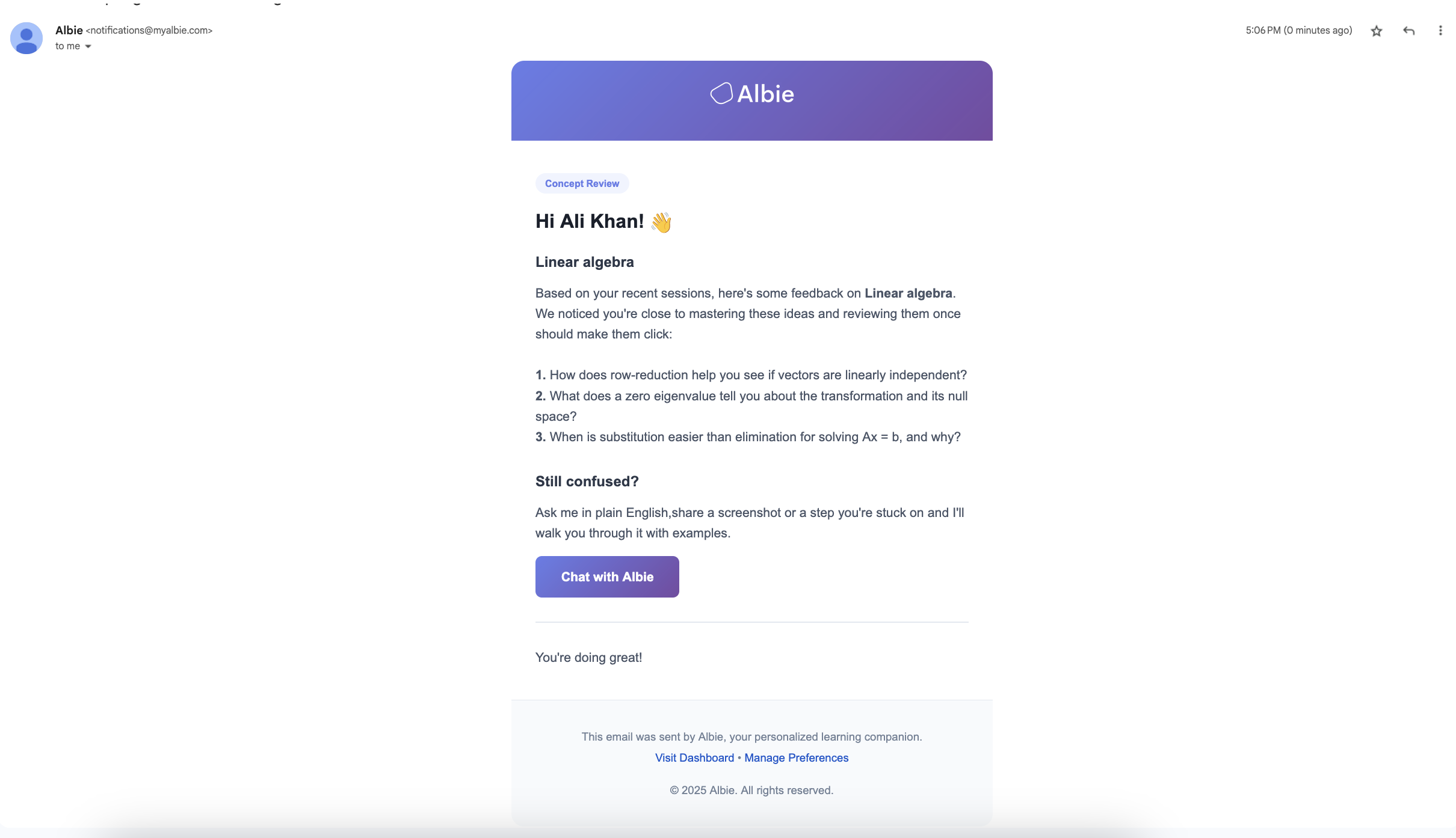 Proactive Learning & Memory Retention